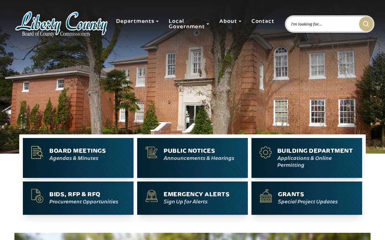 Official Liberty County Florida government website