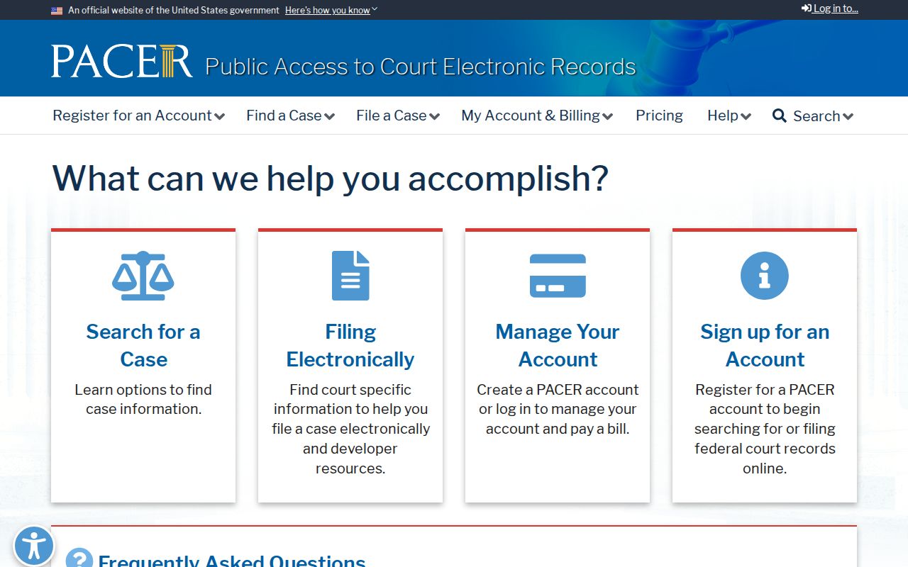 PACER search for federal Liberty County criminal court cases